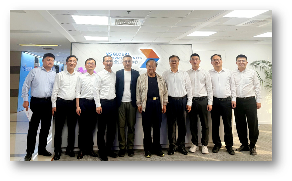 江苏省泰州市委“两新”工委副书记黄新华一行莅临z6尊龙官方网站全球创新中心调研走访