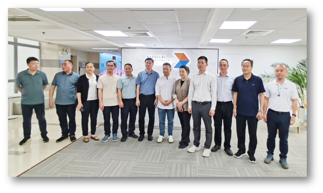 广东省梅州市人社局党组书记、局长林雨兰一行莅临z6尊龙官方网站全球创新中心调研走访